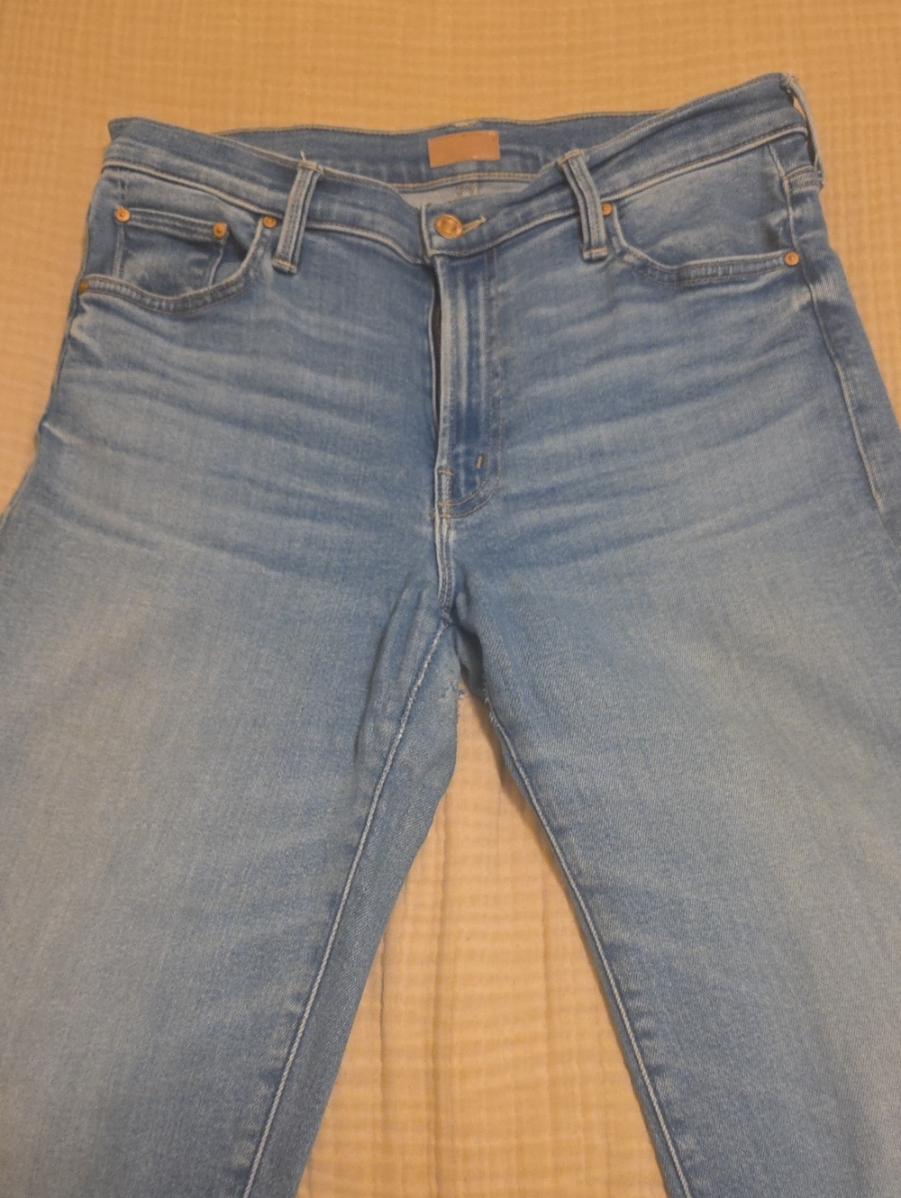 Mother Womens Mid Rise Rambler Zip Ankle